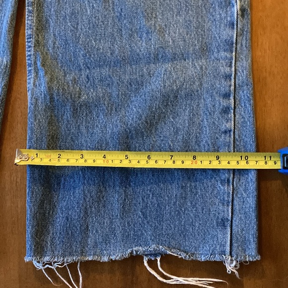 Zara wide leg high rise jeans - Picture 7 of 9